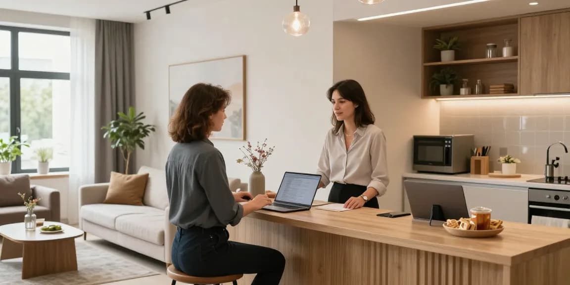 Monteurzimmer mieten Hannover für Geschäftsreisende in einem gemütlichen Apartment mit modernen Annehmlichkeiten.