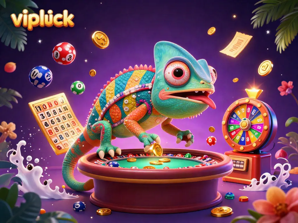 Experience the vibrant world of vipluck, where animated chameleon owners create thrilling casino games.