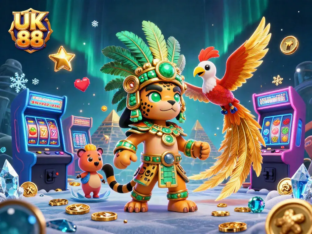 Engage with the thrilling world of UK 88, where the Mayan priest meets vibrant casino elements for exciting wins.
