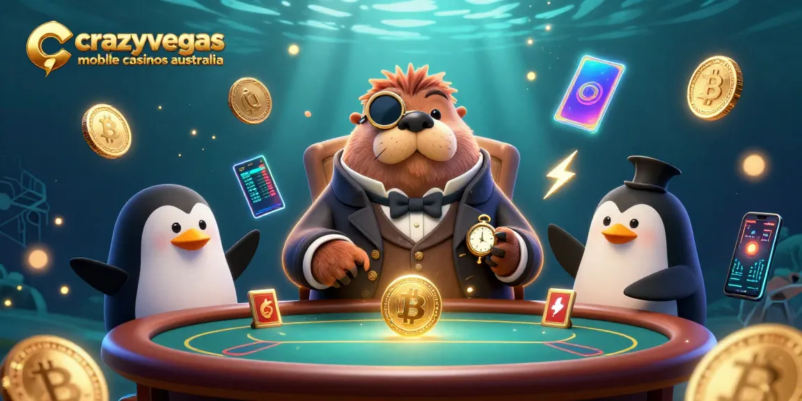 Experience thrilling gameplay at crazyvegas mobile casinos australia with jolly walrus, penguin dealer, and dynamic poker action.